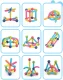 Magnetinis konstruktorius Magic Blocks, 84 vnt.