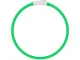 LED light-up collar for dogs and cats, adjustable, USB, 47cm, green