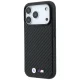 BMW M Carbon Metal Logo MagSafe dėklas iPhone 18 Pro Max, juodas