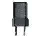 Acefast A117 GaN 20W USB-C tinklo įkroviklis, juodas