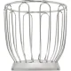 Citrusinių vaisių krepšelis Alessi 370, nerūdijantysis plienas, 22 cm, sidabrinis