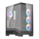 Kompiuterio korpusas DarkFlash K430 su 6 ventiliatoriais, Black