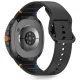 Tech-Protect silikoninis dirželis Samsung Galaxy Watch 40 / 44 / 46 mm, juodas