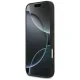 Dėklas Guess Leather 4G Triangle Strass MagSafe skirtas iPhone 17/18 Pro Max, juodas