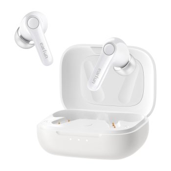 Belaidės ausinės EarFun Air Pro 4 ANC TW600GW, perlų spalvos