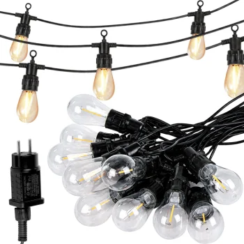 Sodo girlianda 20 LED, 20 m, šiltai balta
