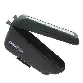 Snake Track ST02 Handlebar Bike Bag with Phone Holder Black
