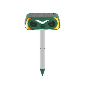 Solar Animal Repeller K751D5 Ultrasonic Motion Activated for Garden and Yard
