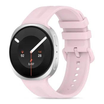 Tech-Protect Silicone Evo apyrankė Samsung Galaxy Watch 40/44/46 mm, pudros rožinė
