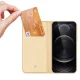 Dux Ducis Skin Pro knygutės tipo dėklas iPhone 13 Pro Max, auksinis