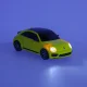 Rastar 78000 Volkswagen Beetle 1:14 radijo bangomis valdomas automobilis, geltonas