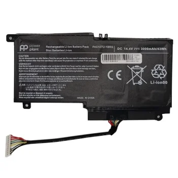 Nešiojamojo kompiuterio baterija Toshiba PA5107U-1BRS, 3000 mAh, 14.4V, Power Plant