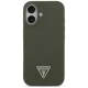 Guess Silicone Triangle Logo MagSafe Phone Case Cover iPhone 17 - Green