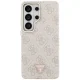 Guess 4G Triangle Logo MagSafe dėklas Samsung Galaxy S26 Ultra, rožinis