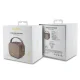 Guess 4G Leather Script Logo Mini Bluetooth garsiakalbis, rudas