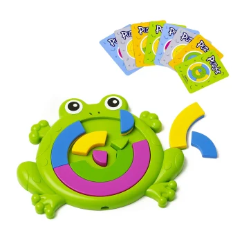 2-in-1 Logic Game Puzzle and Stacking Blocks