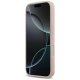 Guess Silicone Big 4G Script dėklas, skirtas iPhone 17 Pro, rožinis