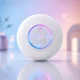 Mini Wireless Bluetooth Speaker with Suction Cup, IPX4, White
