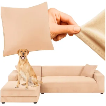 Ruhhy 26031 Sofa Cover 145-185 cm, Beige