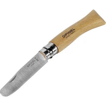 Atlenkiamas peilis vaikams Opinel No. 07, natūralus