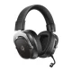 Belaidės žaidimų ausinės QCY Heroad VT200, 2.4GHz / Bluetooth 6.0 / 3.5mm, 7.1, juodos