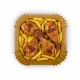 Baking Paper Liners for Air Fryer Berdsen, 23 x 23 cm - 100 Pcs