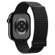 Spigen WBF01 dirželis Apple Watch 44 / 45 / 46 / 49 mm, juodas