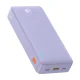 Baseus Airpow Fast Charge Power Bank 20000mAh 20W Nebula Purple?With Simple Series Containing universal USB to Type-C...