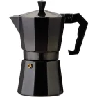 Moka Pot kavos virimo aparatas 300ml - 6 puodeliai, juodas