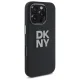 DKNY Liquid Silicone dėklas, skirtas iPhone 16 Pro, juodas