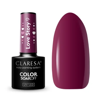 Claresa Love Story 9 Hybrid Nail Polish, 5g
