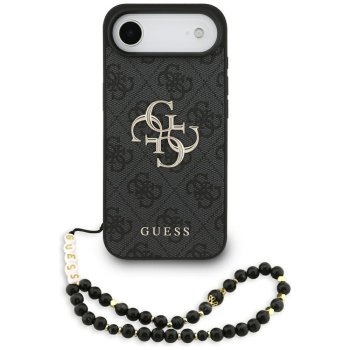 Guess 4G Strap 4G Classic Logo dėklas, skirtas iPhone Air, juodas