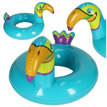 Inflatable Swimming Ring Toucan 70cm, max 40kg