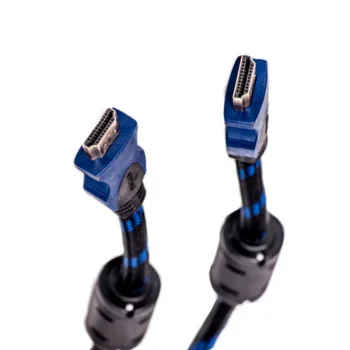 HDMI laidas 7m v1.4 4K, juodas/mėlynas