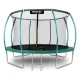 Neo-Sport NS-14C181 Garden Trampoline 435 cm (14ft) with Inner Net, Green