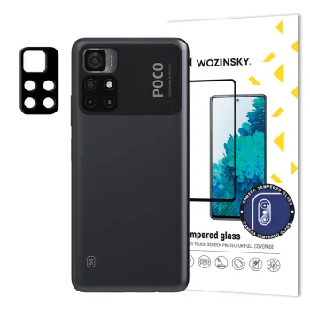 Kameros apsauginis stiklas Wozinsky Full Camera Glass 9H telefonui Xiaomi Poco M4 Pro 5G
