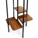 Pastatoma drabužių kabykla su lentynomis ModernHome 133171