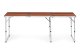 Sulankstomas turistinis stalas MultiGarden GB030-180 WODERN, 180x60 cm, rudas
