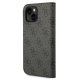 Guess dėklas iPhone 14 telefonui 4G Vintage Gold Logo, juodas