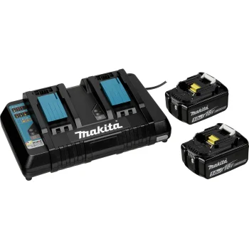Akumuliatorių ir įkroviklio rinkinys Makita 199482-2 18V 2x 5Ah