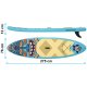 Pripučiama SUP irklentė Soke Aquasurf 130346, 275x76x12 cm, iki 85 kg