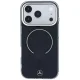 Mercedes Double Layer Iconic Logo MagSafe dėklas telefonui iPhone 18 Pro Max / 17 Pro Max, juodas
