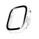 Tech-Protect Defense cases for Apple Watch 49 mm, Titanium & Clear, 2-pack