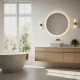 Apvalus LED vonios veidrodis Modernhome 139630, 80 cm