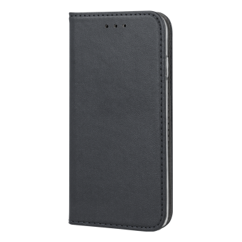 Tfo Smart Magnetic atverčiamasis dėklas, skirtas Samsung Galaxy A12 / M12, Juodas
