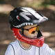 Rockbros Shark vaikiškas šalmas su nuimama smakro dalimi, S (48-52 cm), juodas