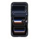 Spigen Ultra Hybrid Mag dėklas, skirtas iPhone 17 Pro Max, juodas