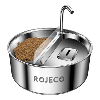 Rojeco Dog and Cat Water Fountain Drinker 3.2L