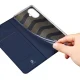 Atverčiamasis dėklas Dux Ducis Skin Pro telefonui Realme 10 Pro su stovu, mėlynas
