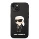 Karl Lagerfeld Silicone Ikonik dėklas iPhone 14 Plus / 15 Plus, juodas